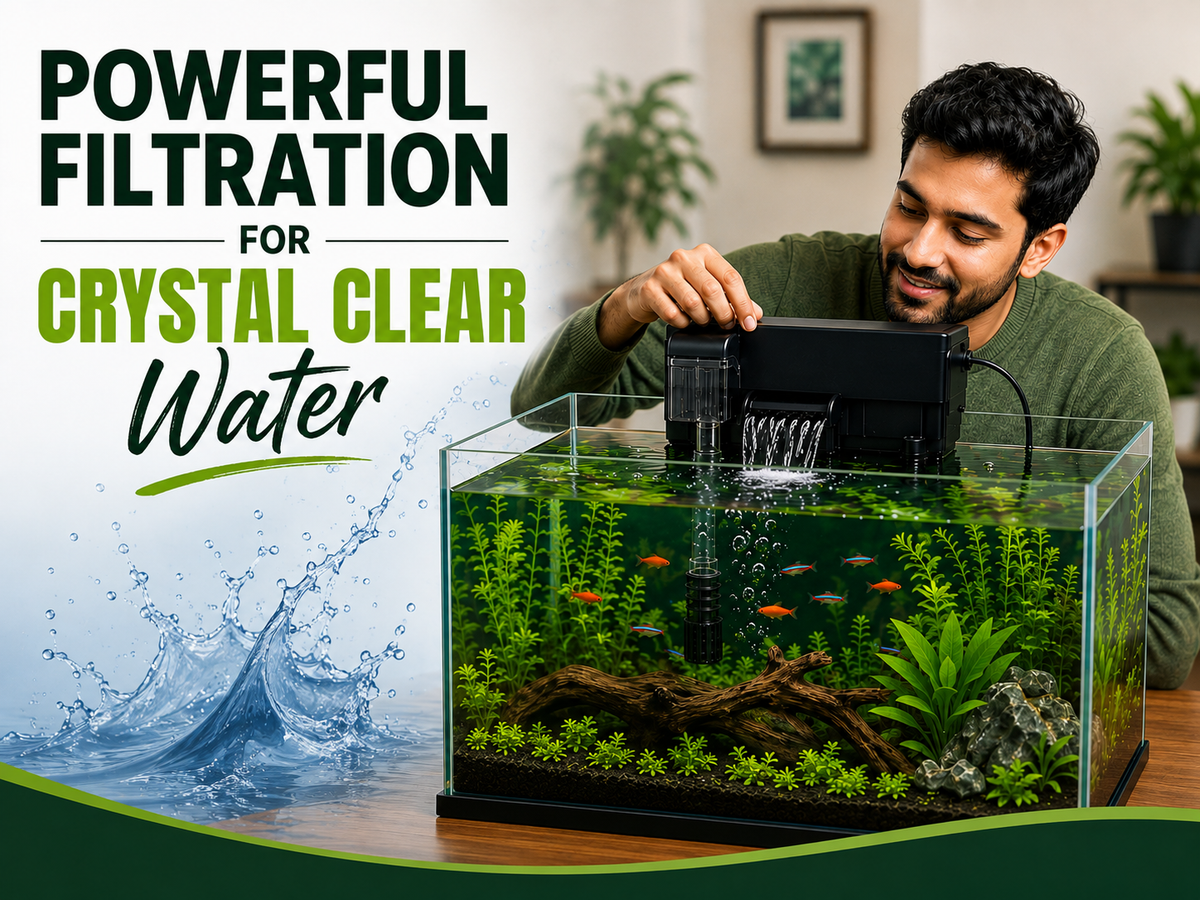 RSElectrical Power Head Top Filter – Complete Guide for Crystal Clear Aquarium Water