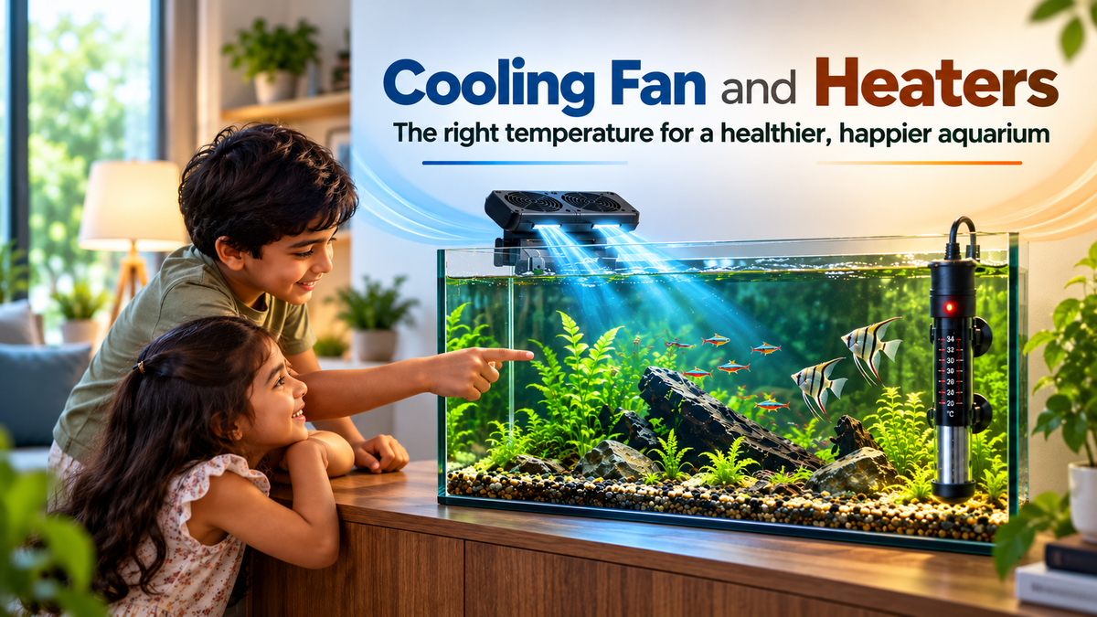 Cooling Fan and Heaters for Aquariums: Keep Your Fish Comfortable Year-Round
