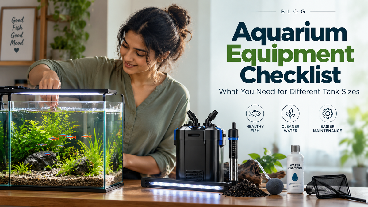Aquarium Equipment Checklist: What You Need for Different Tank Sizes