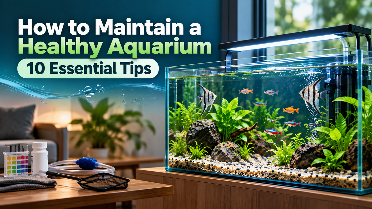 How to Maintain a Healthy Aquarium: 10 Essential Tips