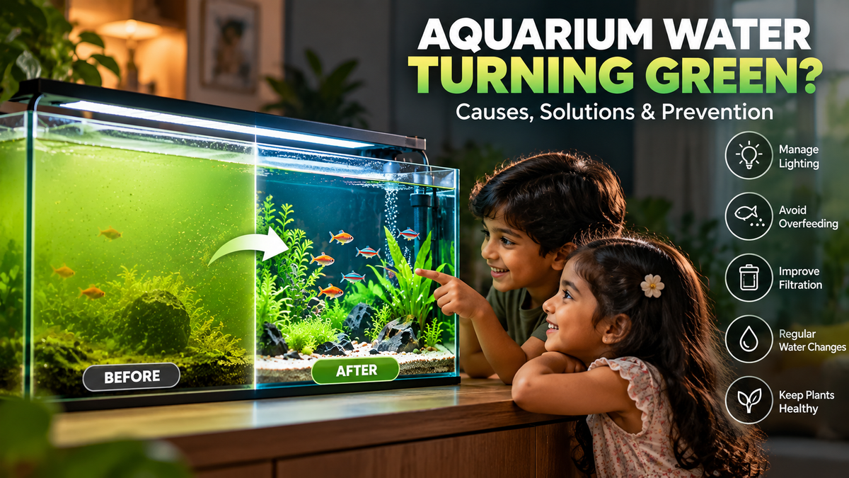 Aquarium Water Turning Green? Causes, Solutions &amp; Prevention
