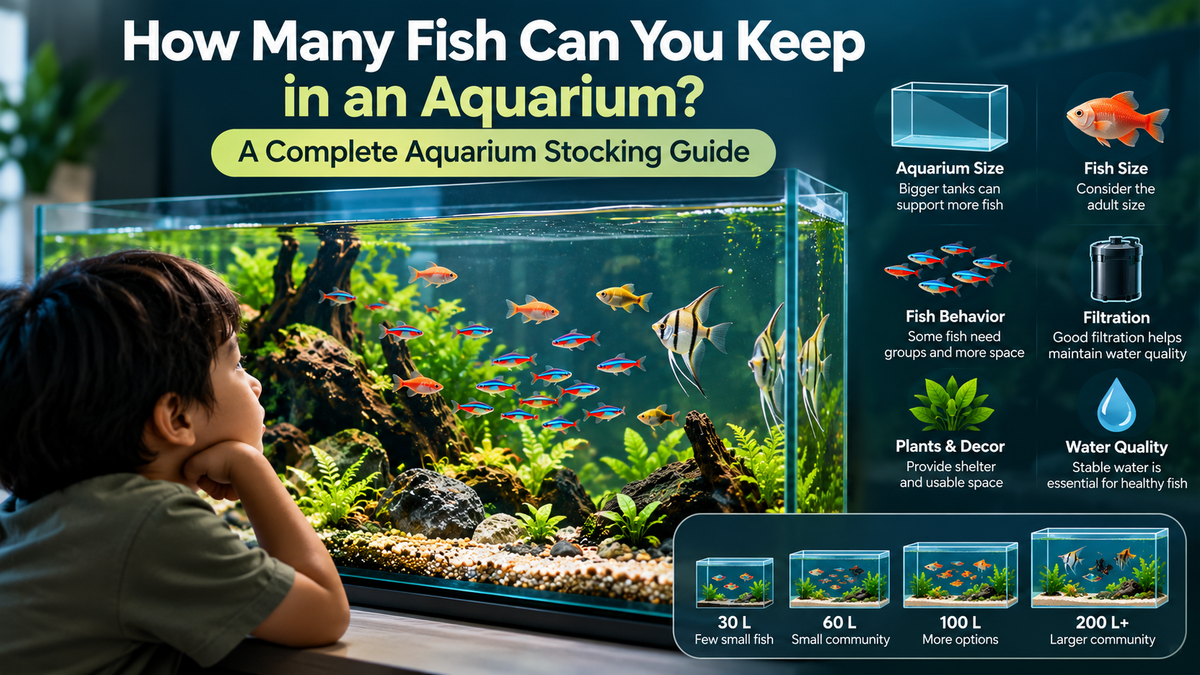 How Many Fish Can You Keep in an Aquarium? A Complete Aquarium Stocking Guide