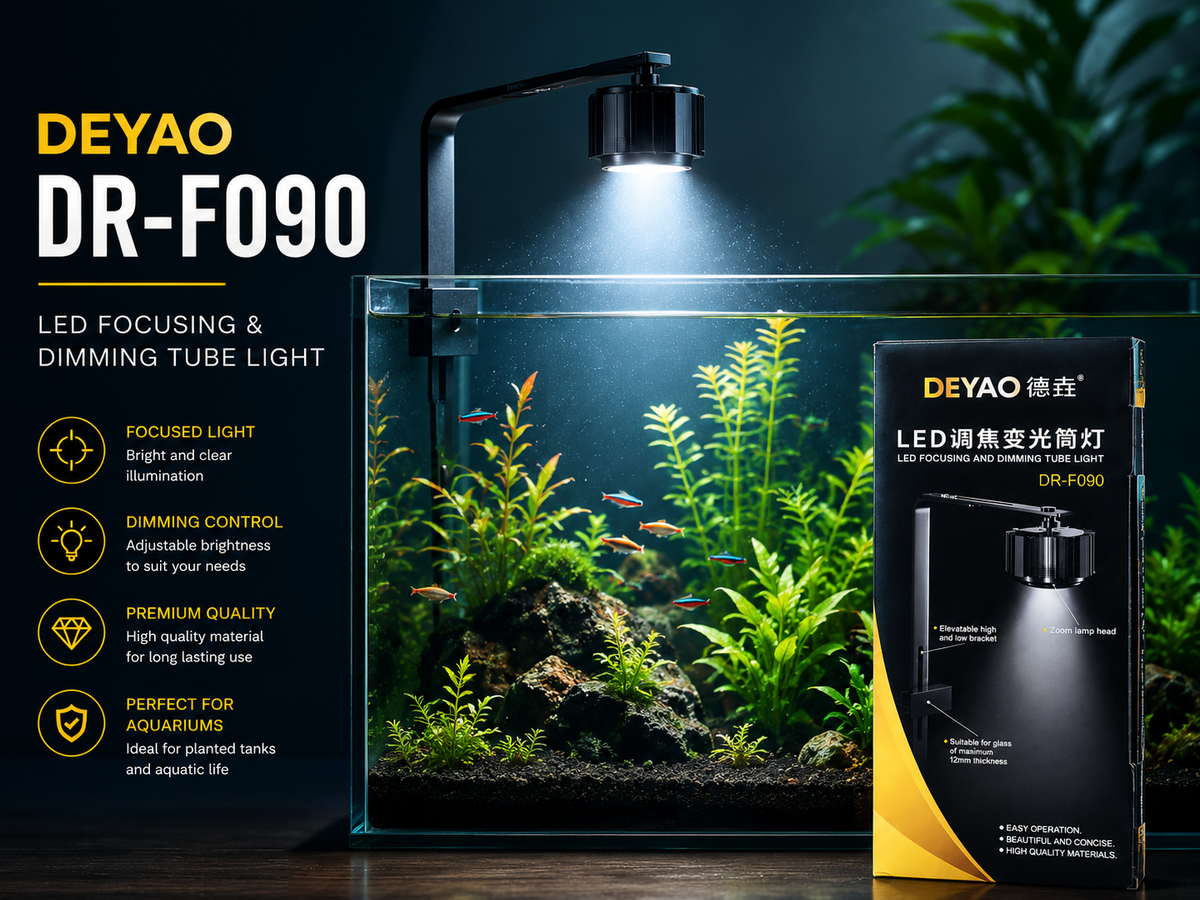DEYAO DR-F090 LED Aquarium Light: A Complete Guide to Better Aquarium Lighting