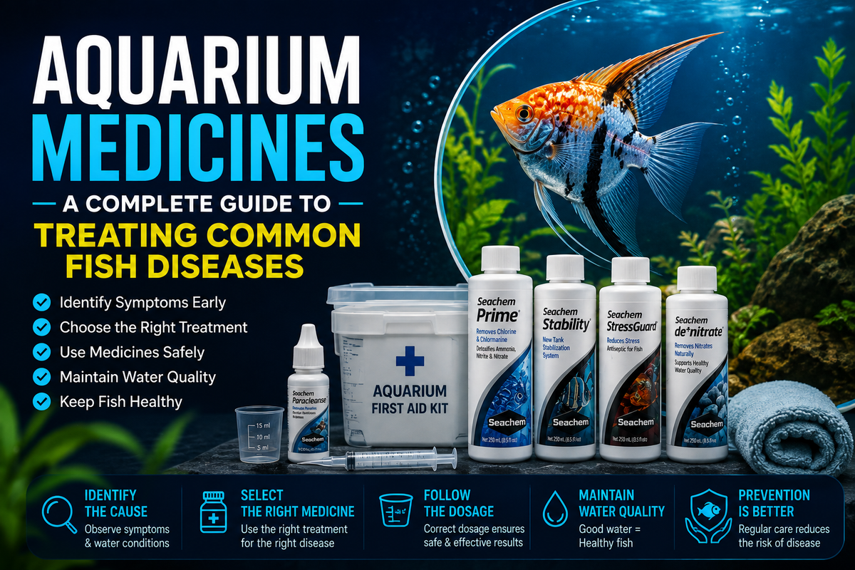Seachem Aquarium Medicines: A Complete Guide to Fish Disease Treatment