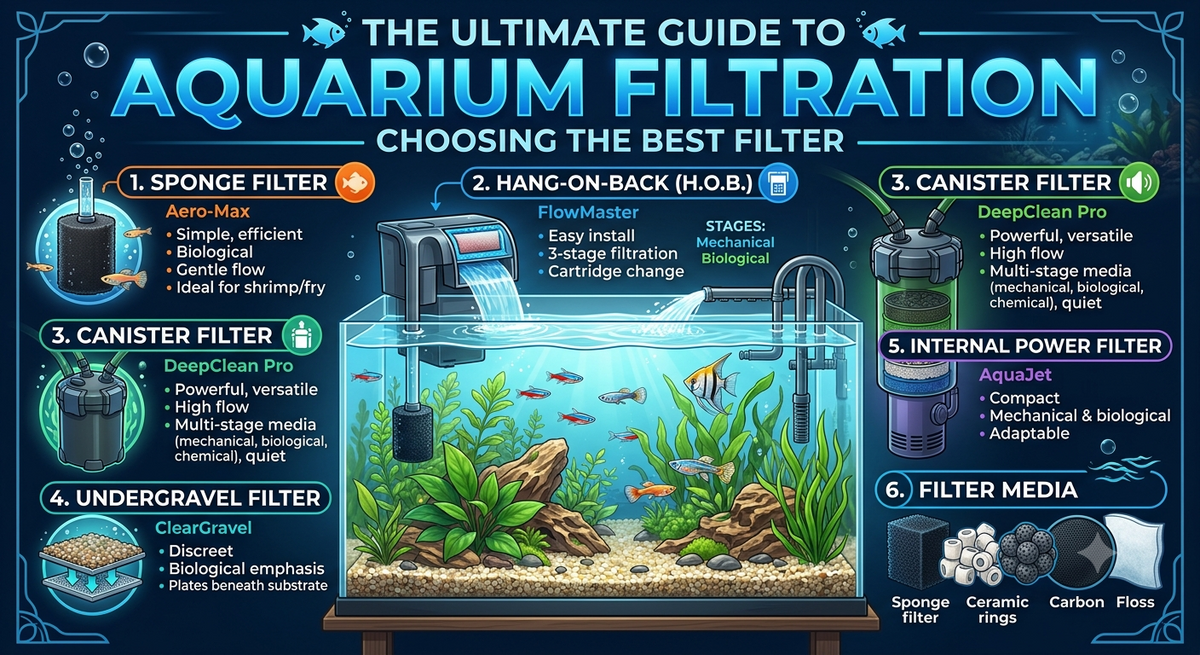 Best Aquarium Filter for Crystal Clear Water: Complete Buying Guide