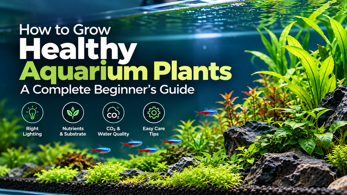 How to Grow Healthy Aquarium Plants: A Complete Beginner's Guide