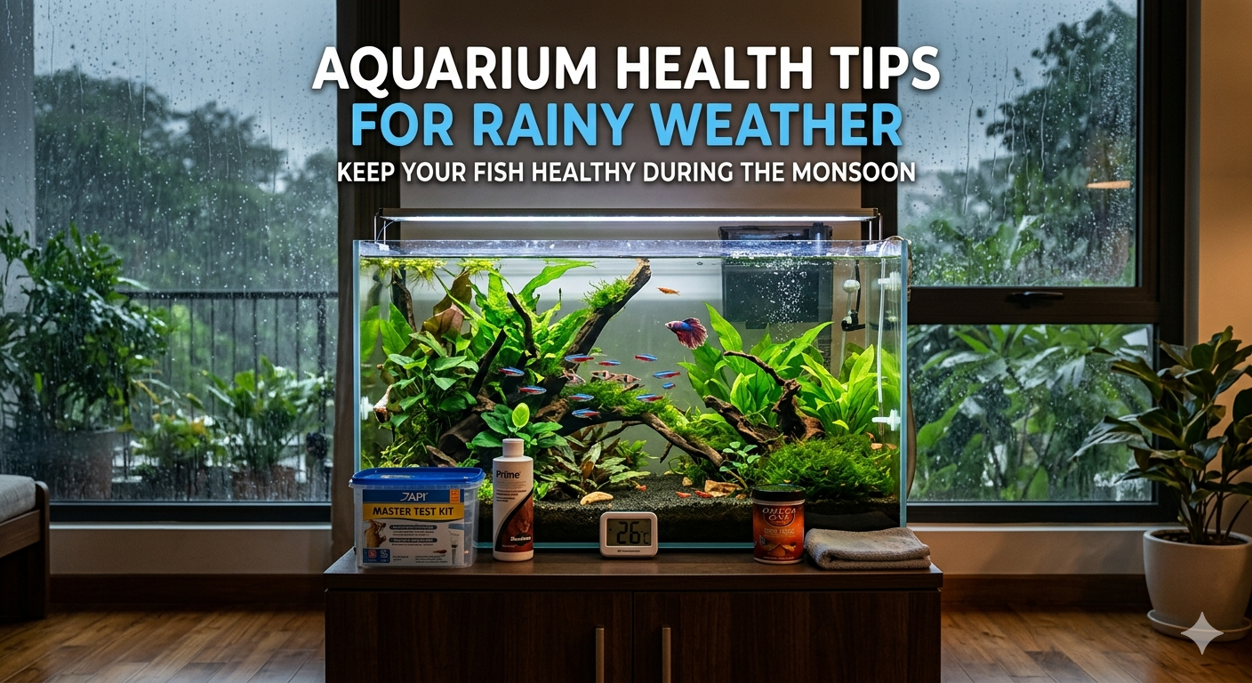 Aquarium Health Tips for Rainy Weather: Keep Your Fish Healthy During the Monsoon