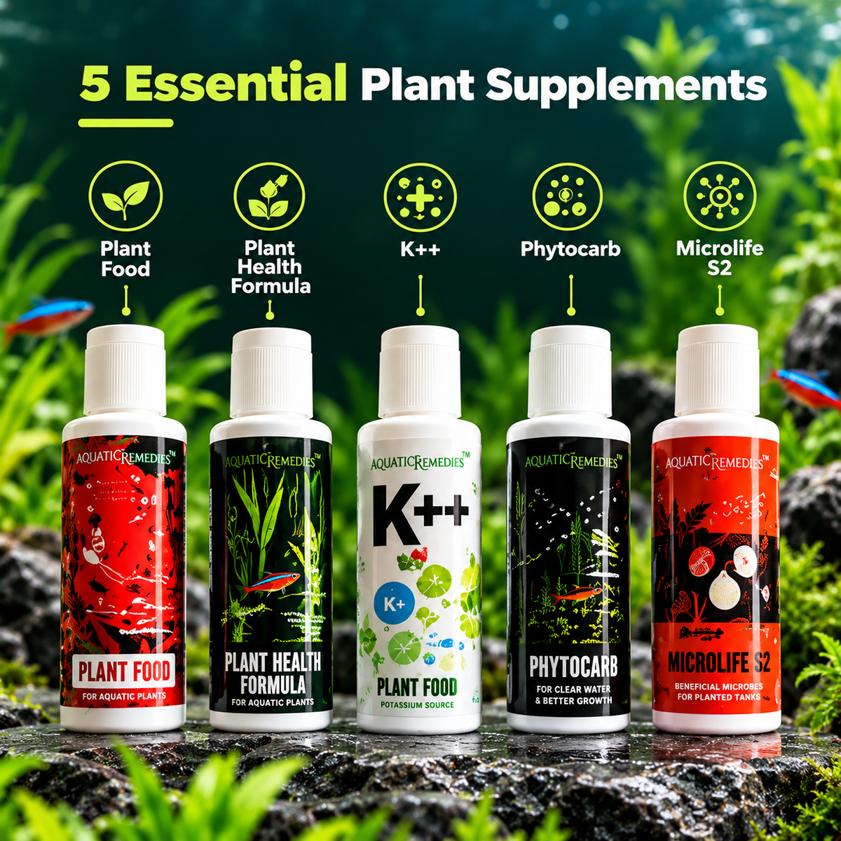 5 in 1 Aquatic Plant Nutrients