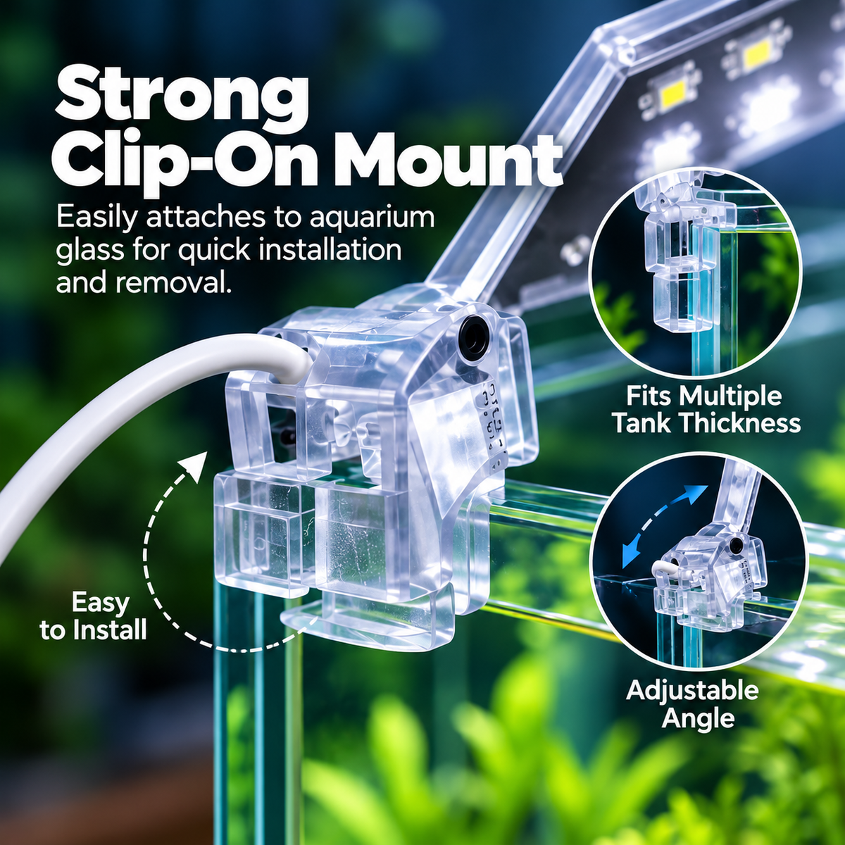 Jeneca LED mini clip light X1