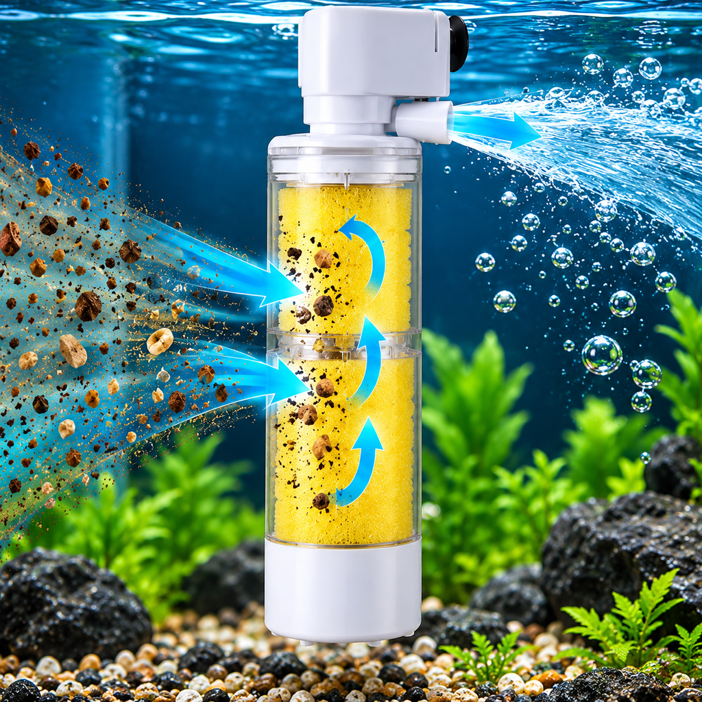 RSElectrical aquarium internal filter RS-266F
