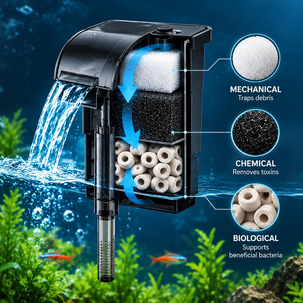 RSElectrical waterfall style bio-filter RS-3000