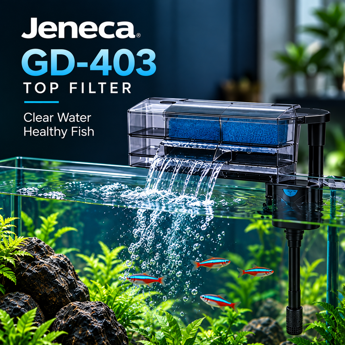 Jeneca Aquarium top filters GD series