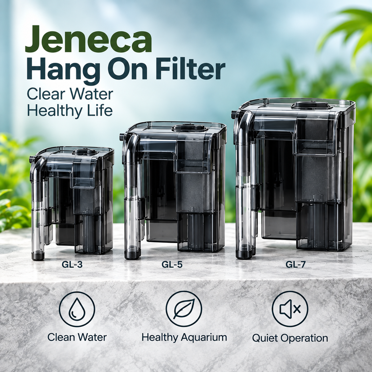 Jeneca Aquarium back hanging filter
