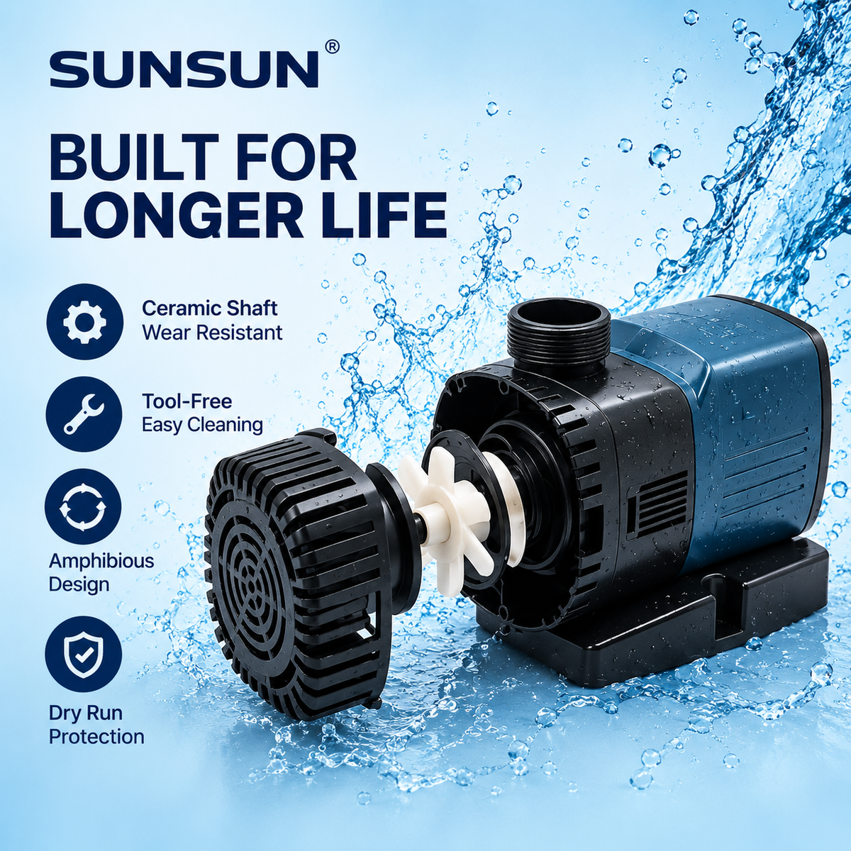Sunsun Jtp 2000-7000