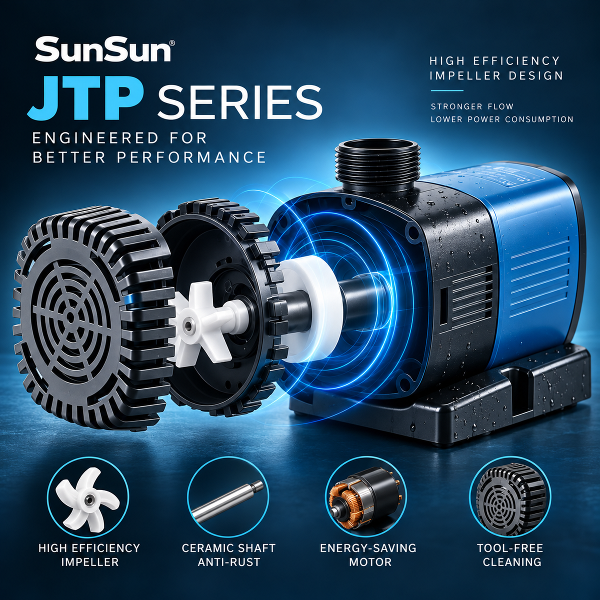 Sunsun Jtp 8000-16000