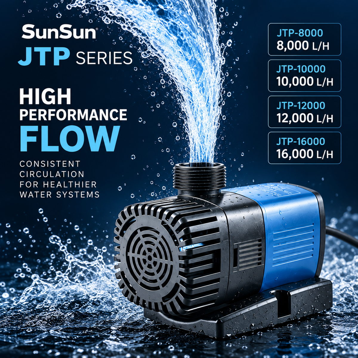 Sunsun Jtp 8000-16000