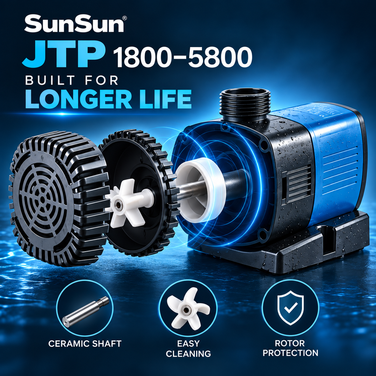 Sunsun Jtp 1800-5800