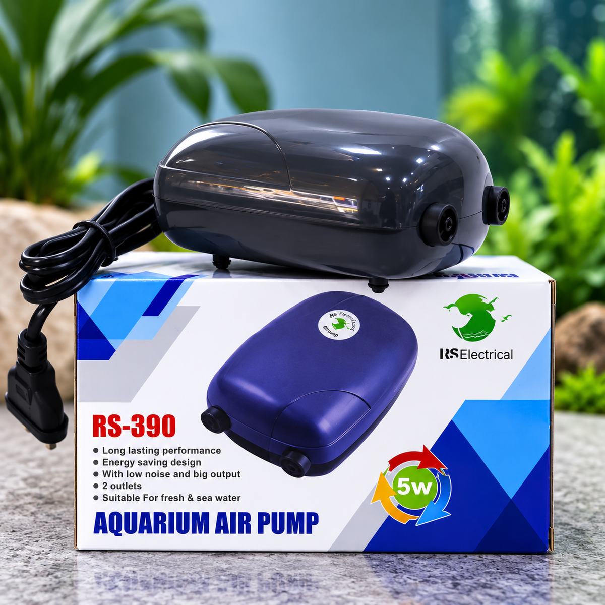 RSElectrical RS-390 DUAL AIR PUMP