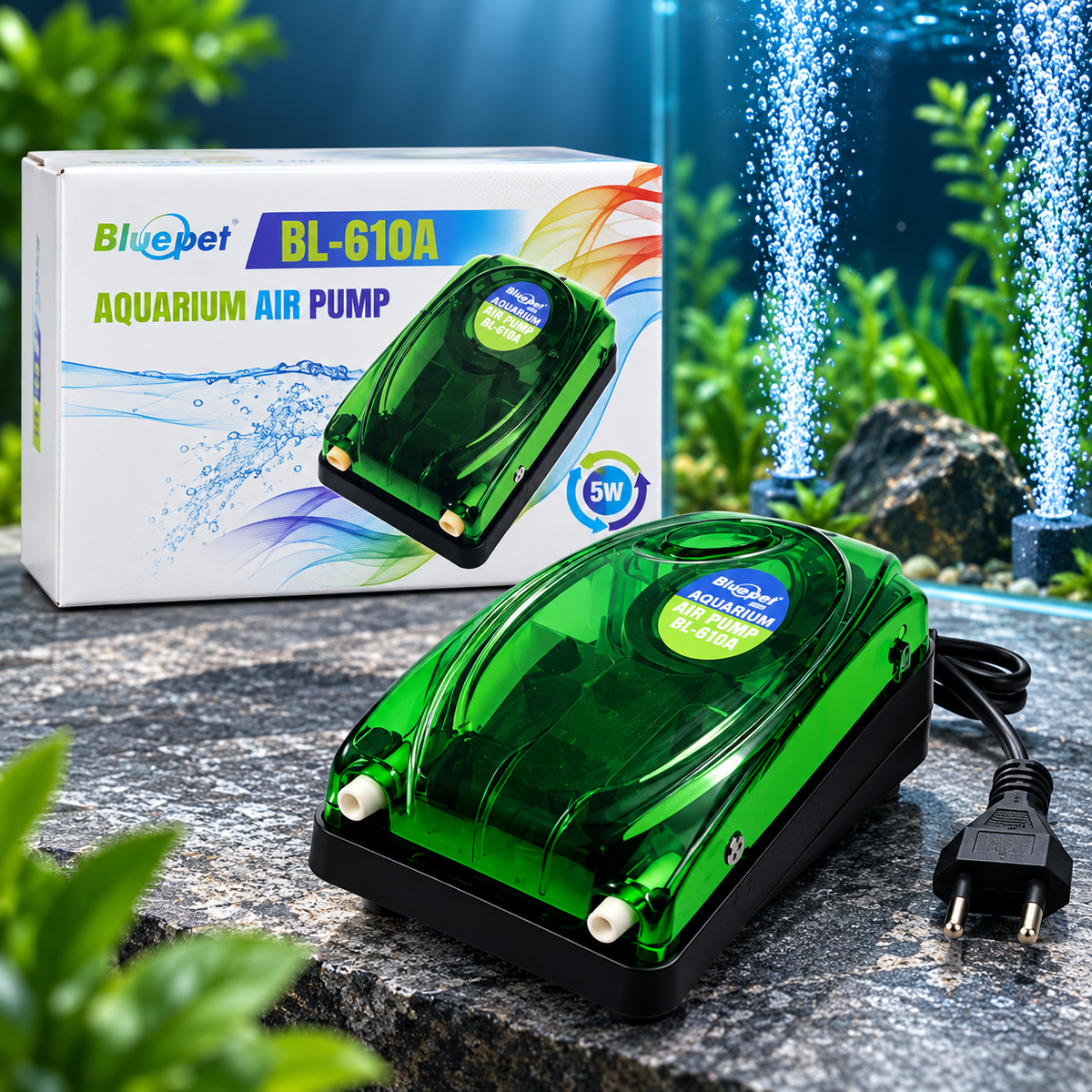 BL-610A AIRPUMP DUAL OUTPUT