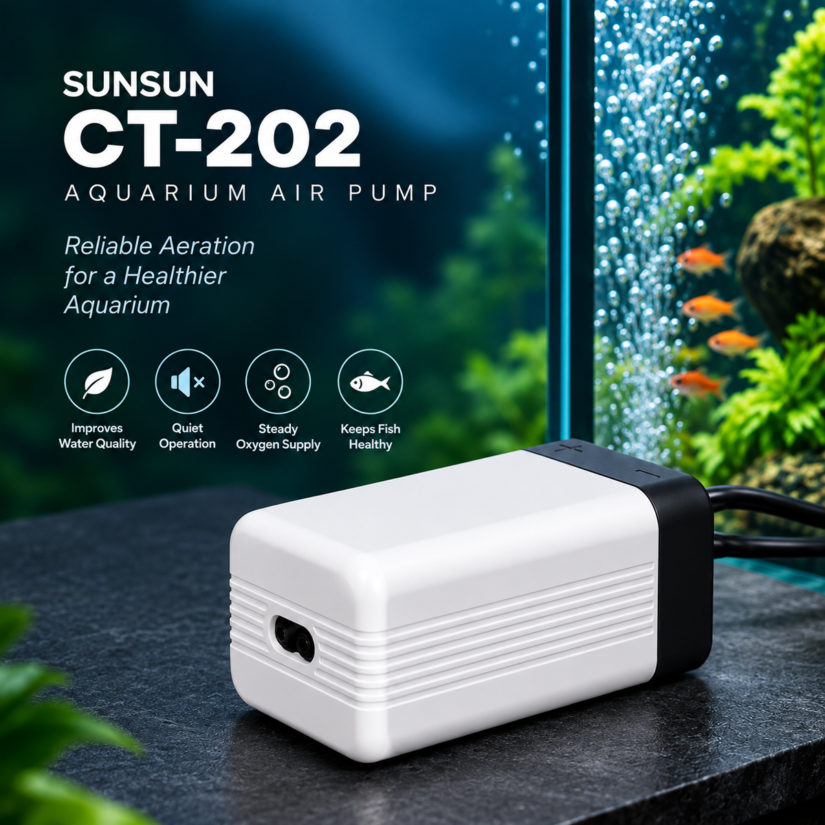 Sunsun CT-202 air pump