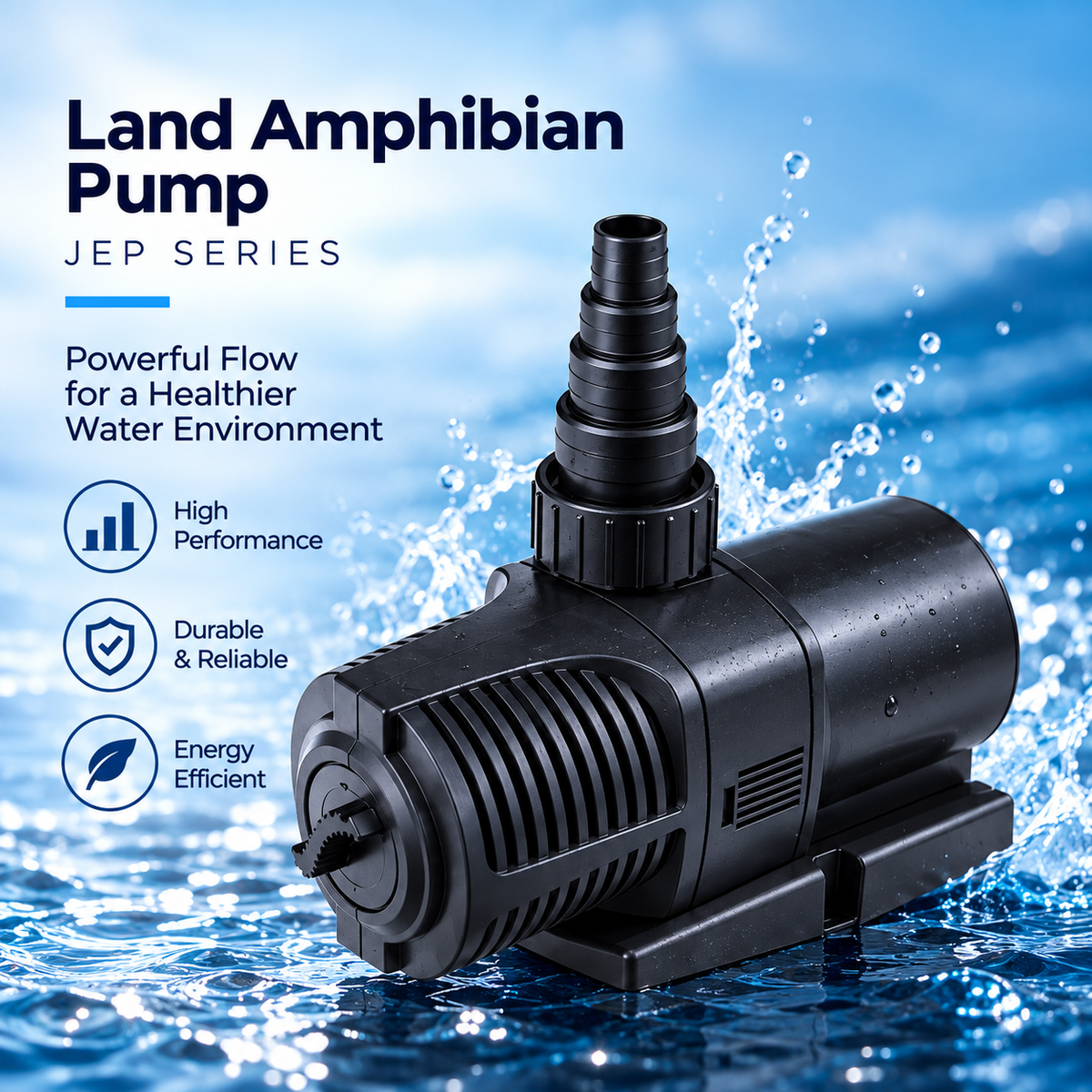 Sunsun Land Amphibian Pump Both For Fresh & Sea Water