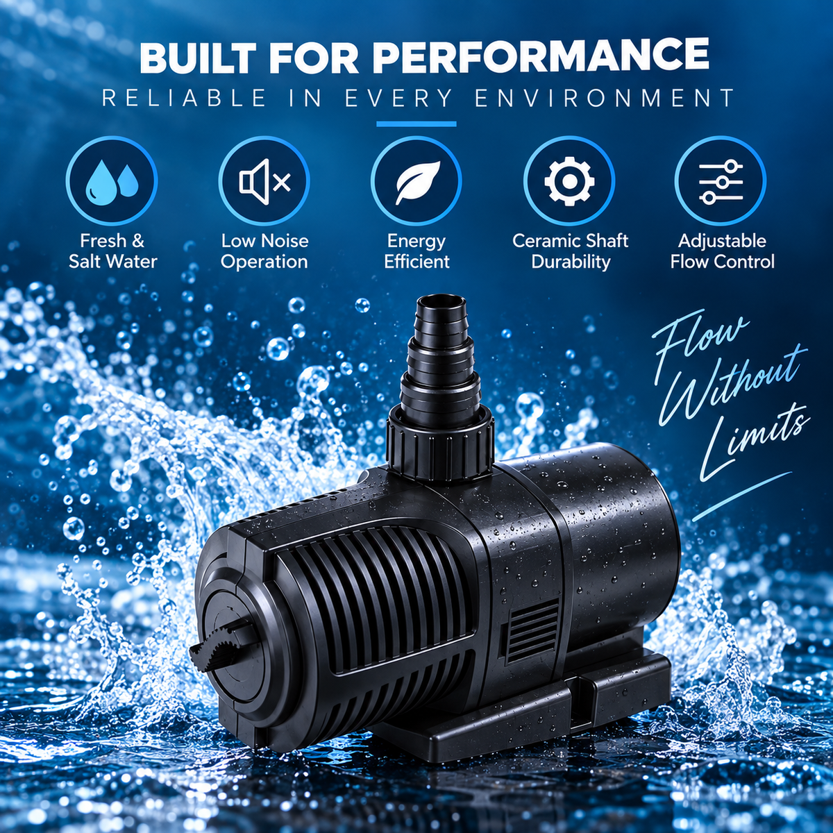 Sunsun Land Amphibian Pump Both For Fresh & Sea Water
