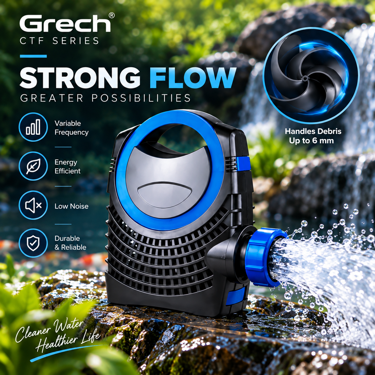 Grech CTF series variable frequency pump