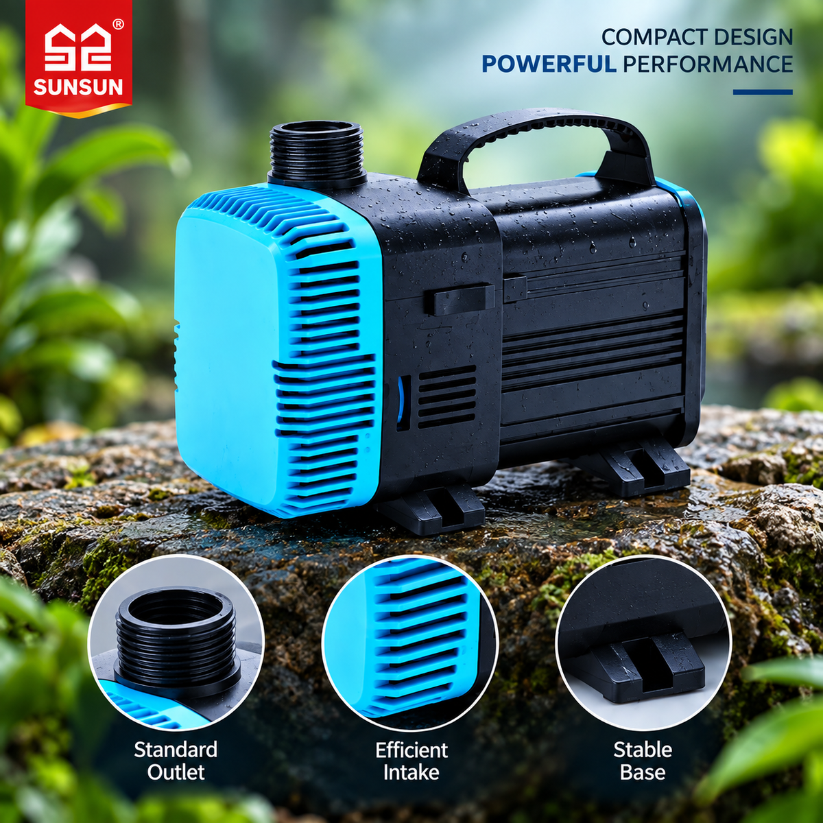 Sunsun YQB-70W Submersible Pump For Both Fresh & Sea Water