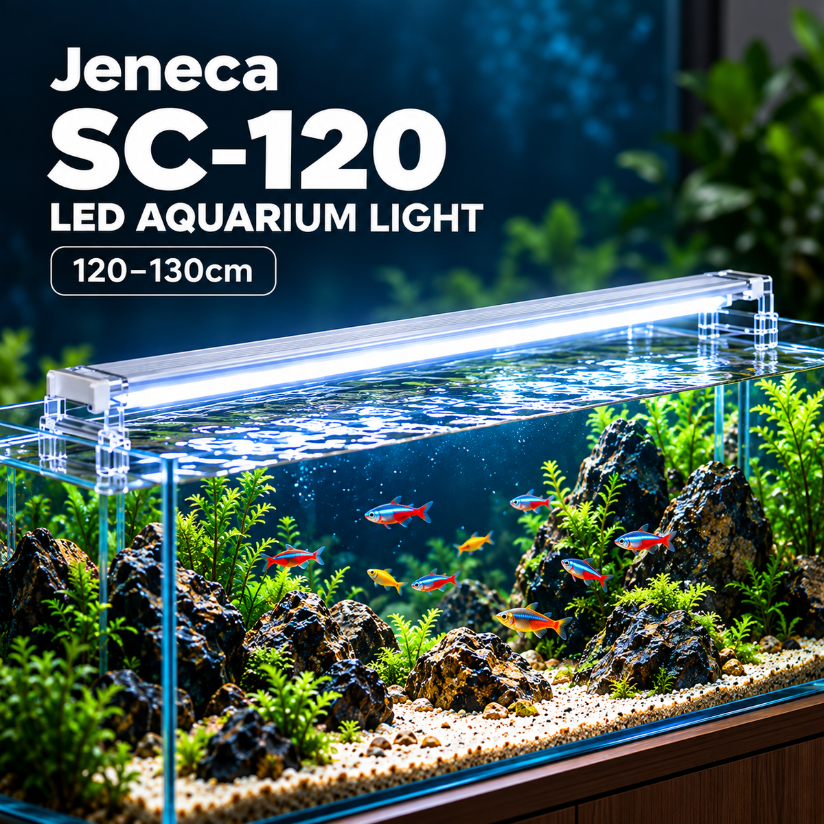 Jeneca SC120 LED aquarium light