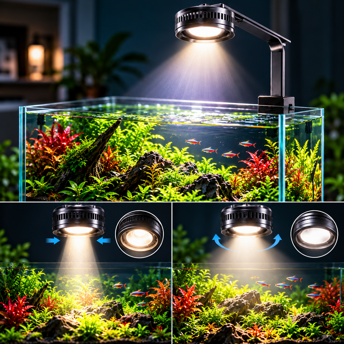 Deyao LED full spectrum aquarium tube lamp DR-150