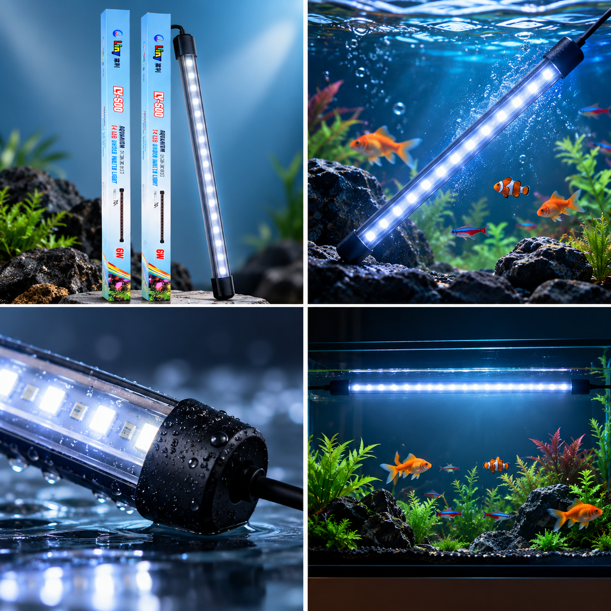 Liny LY600 Aquarium T4 led under water light