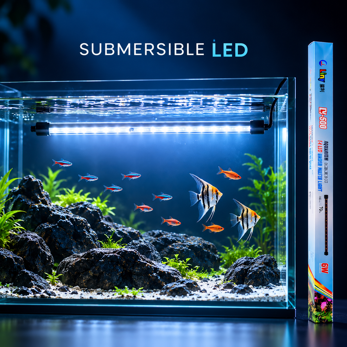 Liny LY600 Aquarium T4 led under water light