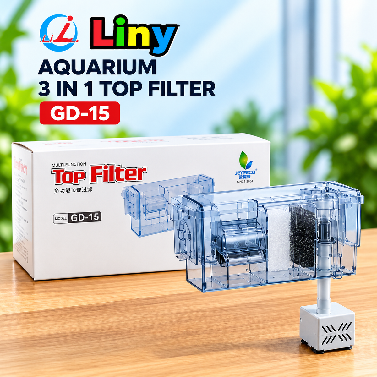 Jeneca multi function top filter