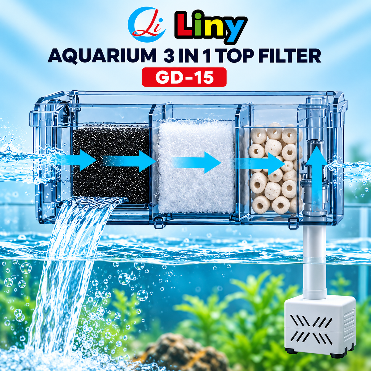 Jeneca multi function top filter