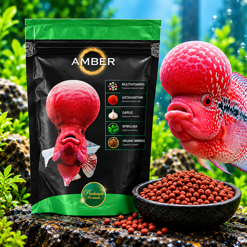 Amber Flowerhorn Max pro 100gm