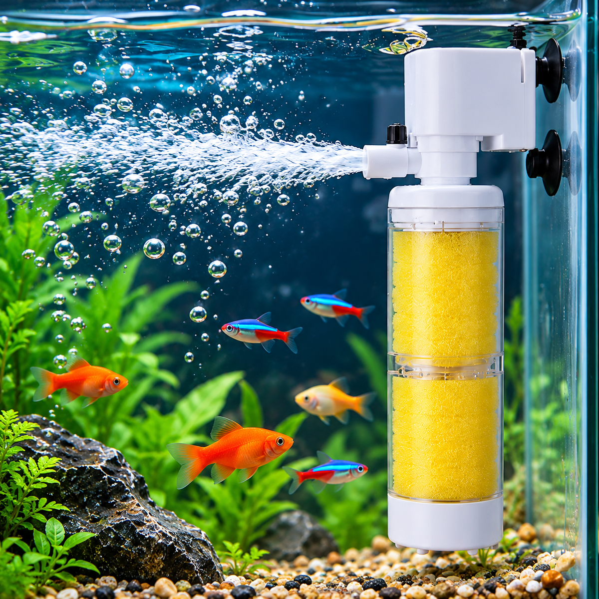 RSElectrical aquarium internal filter RS-266F