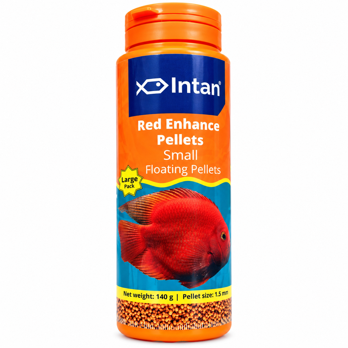 Intan Red Enhance Pellets Small 140gm