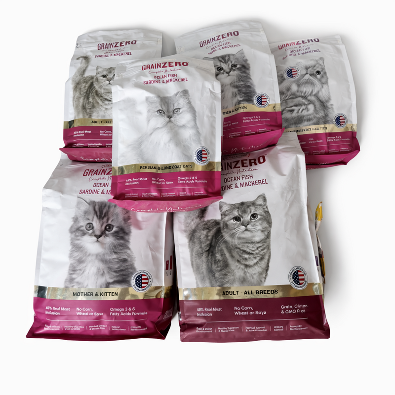 Signature Grainzero complete nutrition cat food