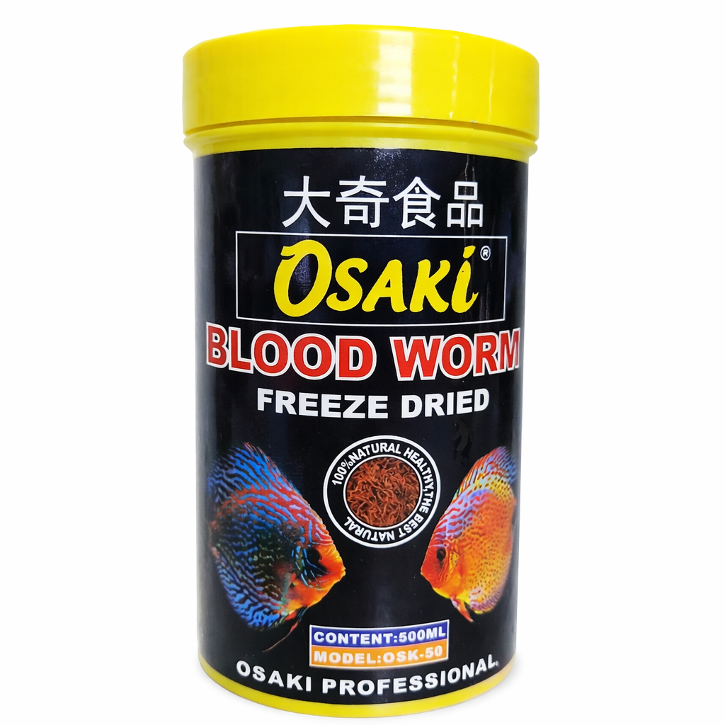 Osaki Freeze dried blood worms 500ml