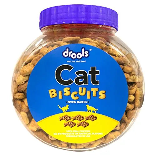 Drools Cat Biscuits 110gm & 400gm