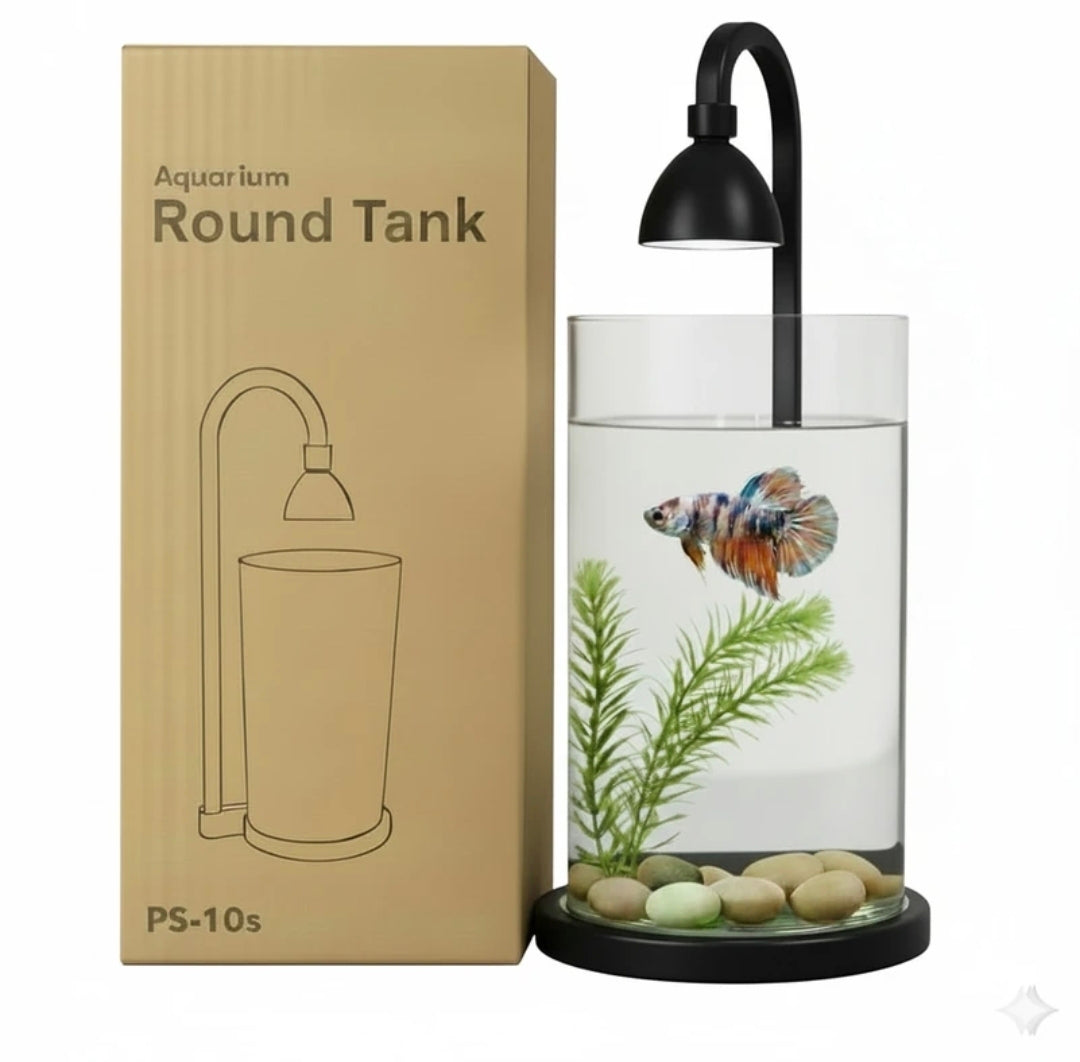 Petscope aquarium round tank PS-10s