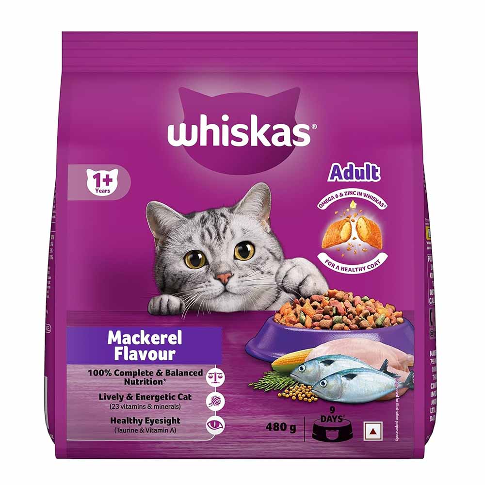 Whiskas adult ocean fish and mackerel flavour