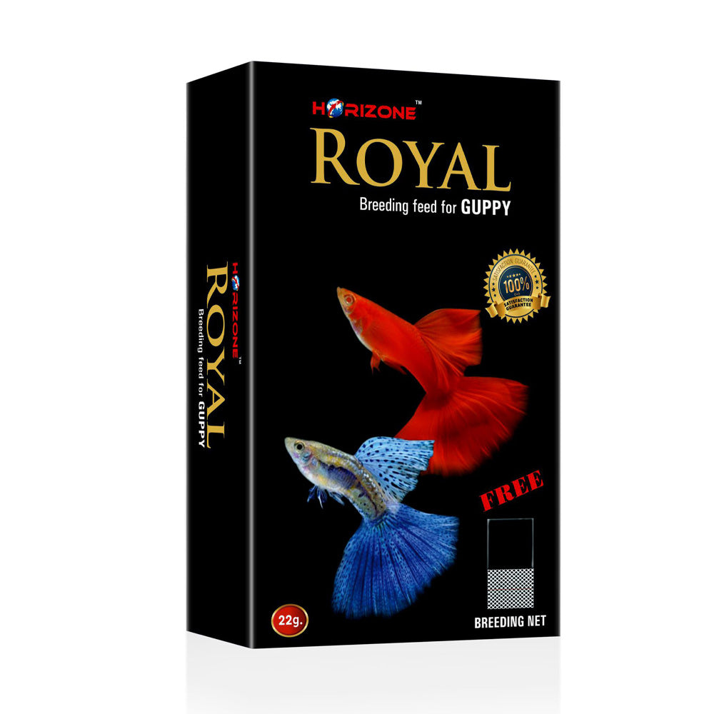 Horizone Royal Guppy,Betta,Glow Fish Food 22gm