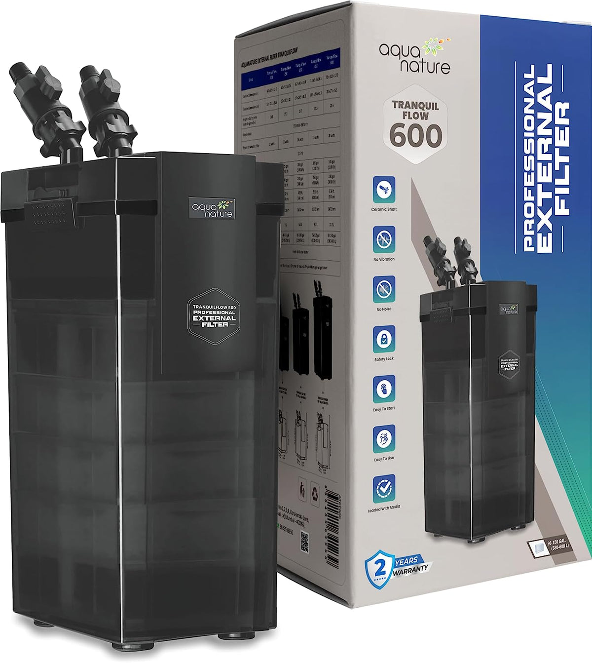 Aquanature Tranquil Canister Filter
