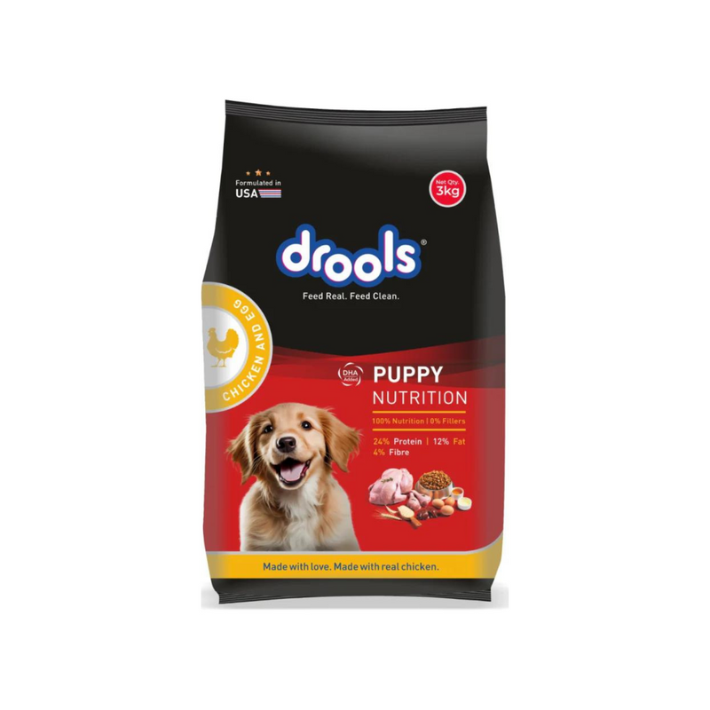 Drools Chicken and egg nutrition for adults and puppy