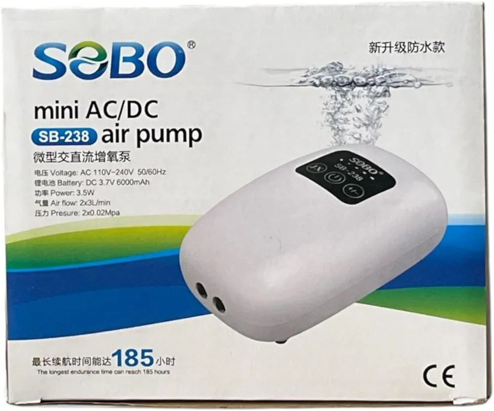Sobo mini AC/DC air pump