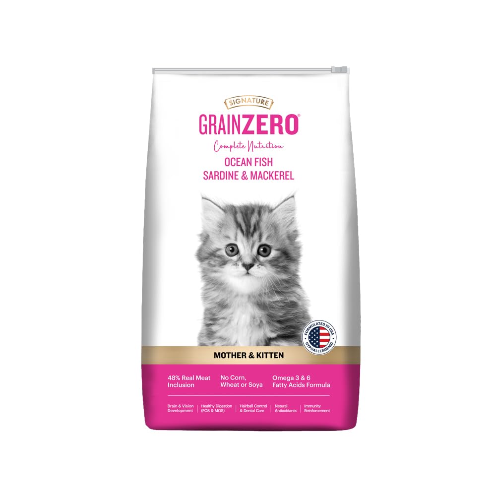 Signature Grainzero complete nutrition cat food