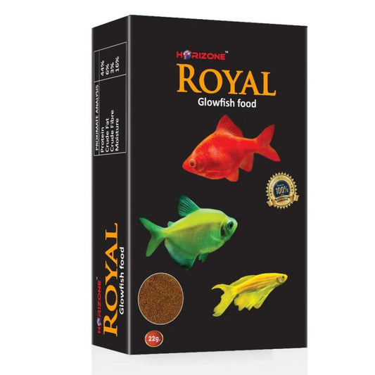 Horizone Royal Guppy,Betta,Glow Fish Food 22gm