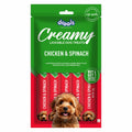 Drools Creamy lickable dog treats chicken & spinach