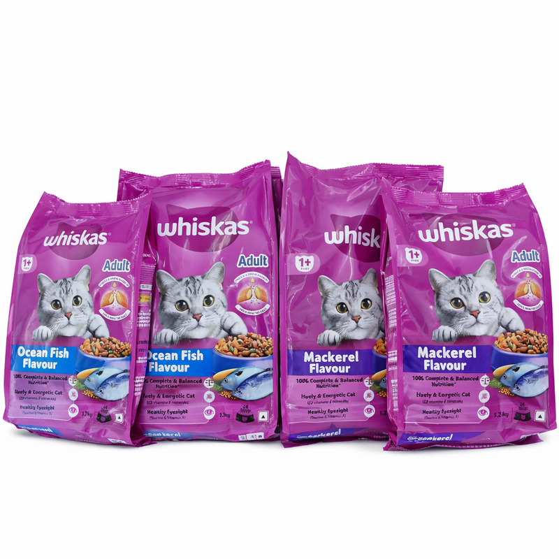 Whiskas adult ocean fish and mackerel flavour